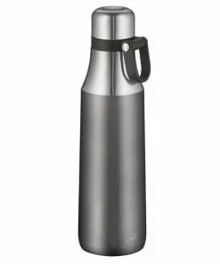 Alfi City Drikkeflaske Dobbeltvægget Grå Satin – 0,5 Liter