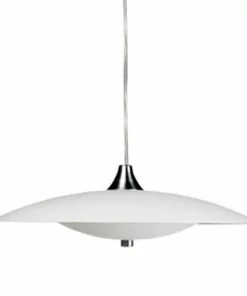 Halo Design Baroni Pendel Ø40 Alutop/opalhvid