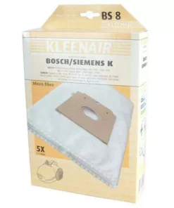 Kleenair BS8 Bosch/Siemens Type K Støvsugerposer