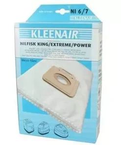 Kleenair NI6/7 Nilfisk King/extreme/power/select Støvsugerposer