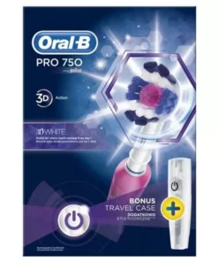 Oral B Pro 750 CA Pink Eltandbørste