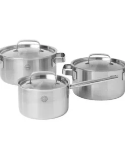 Pillivuyt Gourmet Somme Grydesæt – 1,5/3/5 L.