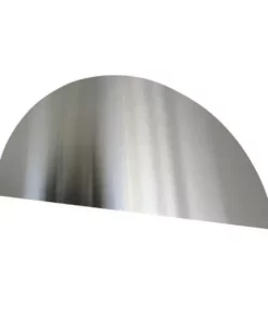 Stænkplade Bue Stål 90 Cm