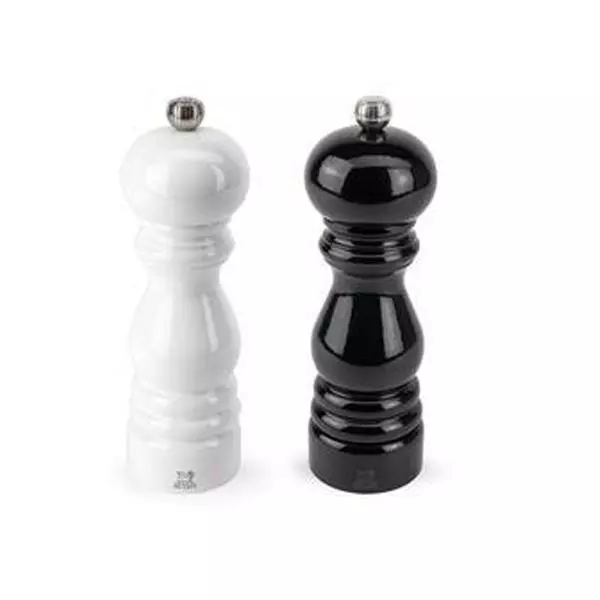 Peugeot Paris Salt- Og Peberkværn Sæt Hvid Og Sort