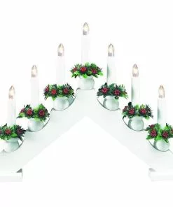 Marksöjd TOMAS Adventslys Hvid – 8314,400