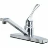 Home Impressions Single Handle Lever Nonmetalic Kitchen Faucet, Chrome