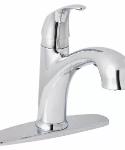 Home Impressions Single Handle Lever Pull-Out Kitchen Faucet, Chrome