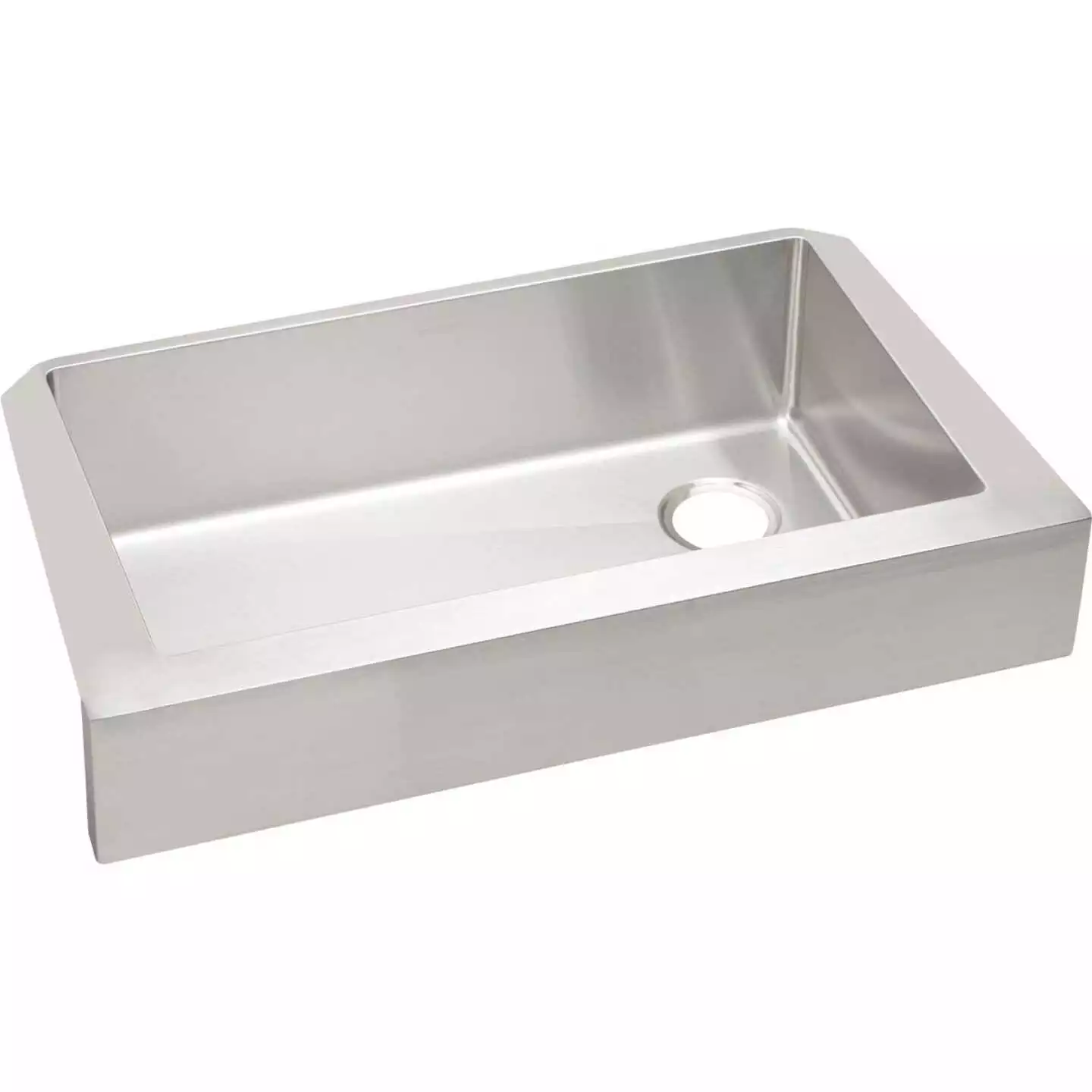 Elkay Crosstown Single Bowl 35-7/8 In. X 20-1/4 In. X 9 In. Deep Stainless Steel Farmhouse Kitchen Sink, Undermount
