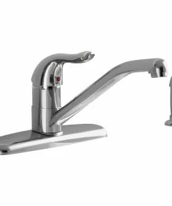 American Standard Jocelyn Single Handle Kitchen Faucet With Side Spray, Chrome