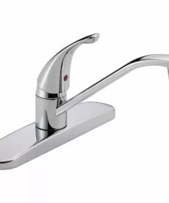 Peerless Single Handle Lever Kitchen Faucet, Chrome