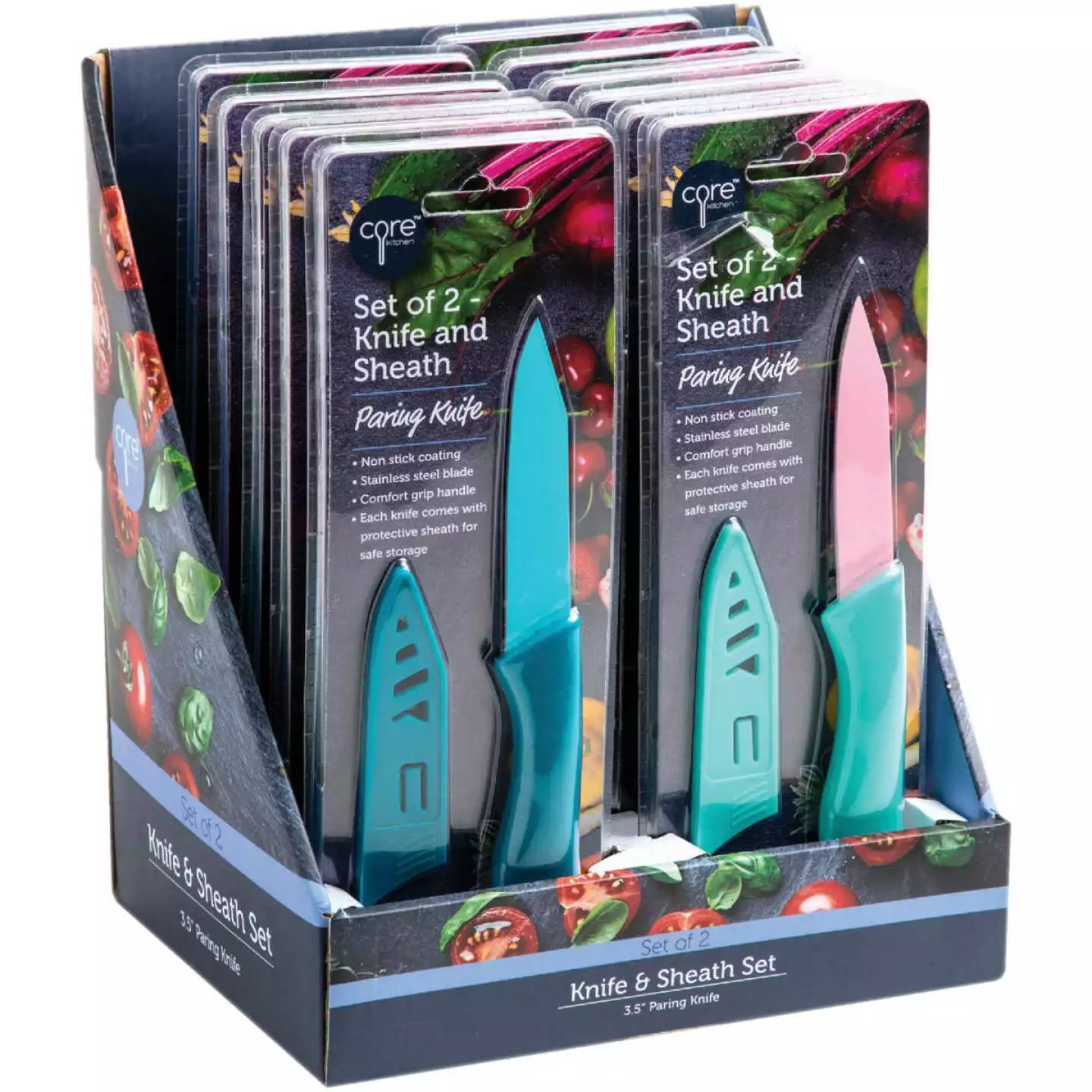 Core Kitchen 3.5 In. Paring Knife With Sheath