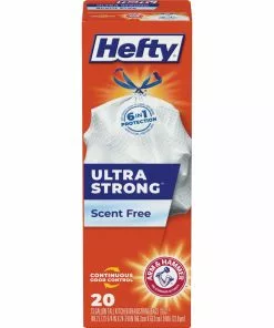 Hefty® Hefty Ultra Strong 13 Gal. Tall Kitchen White Trash Bag (20-Count)