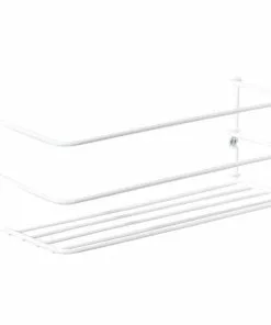 GraylineWhite Kitchen Cabinet Rack