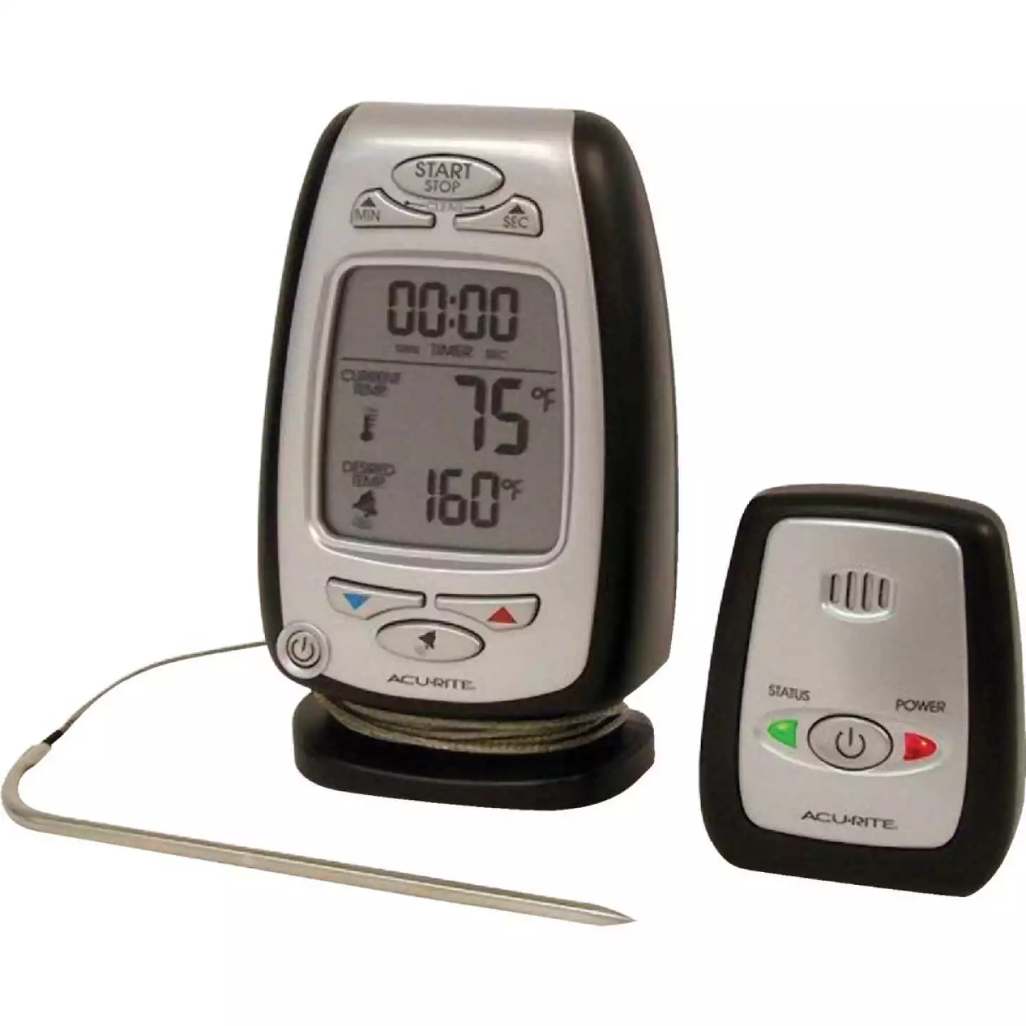 AcuRite Acu-Rite Wireless Cooking Kitchen Thermometer With Wireless Pager