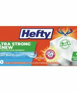 Hefty® Hefty Renew Clean Burst 13 Gal. Tall Kitchen White Trash Bag (40-Count)