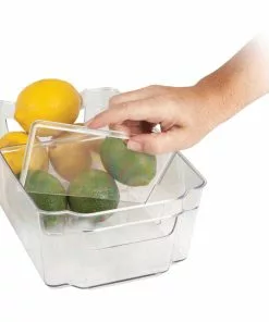 Dial Industries Clear-ly Organized Kitchen Bin W/Dividers