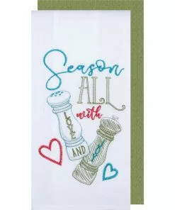 Kay Dee Designs Season Embroidered Kitchen Towel (2-Pack)