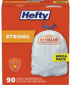 Hefty® Hefty 13 Gal. Tall Kitchen White Trash Bag (90-Count)