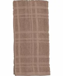 Kay Dee Designs Taupe Solid Terry Kitchen Towel (2-Pack)