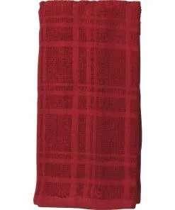 Kay Dee Designs Cinnabar Solid Terry Kitchen Towel (2-Pack)