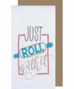 Kay Dee Designs Just Roll With It Embroidered Kitchen Towel (2-Pack)