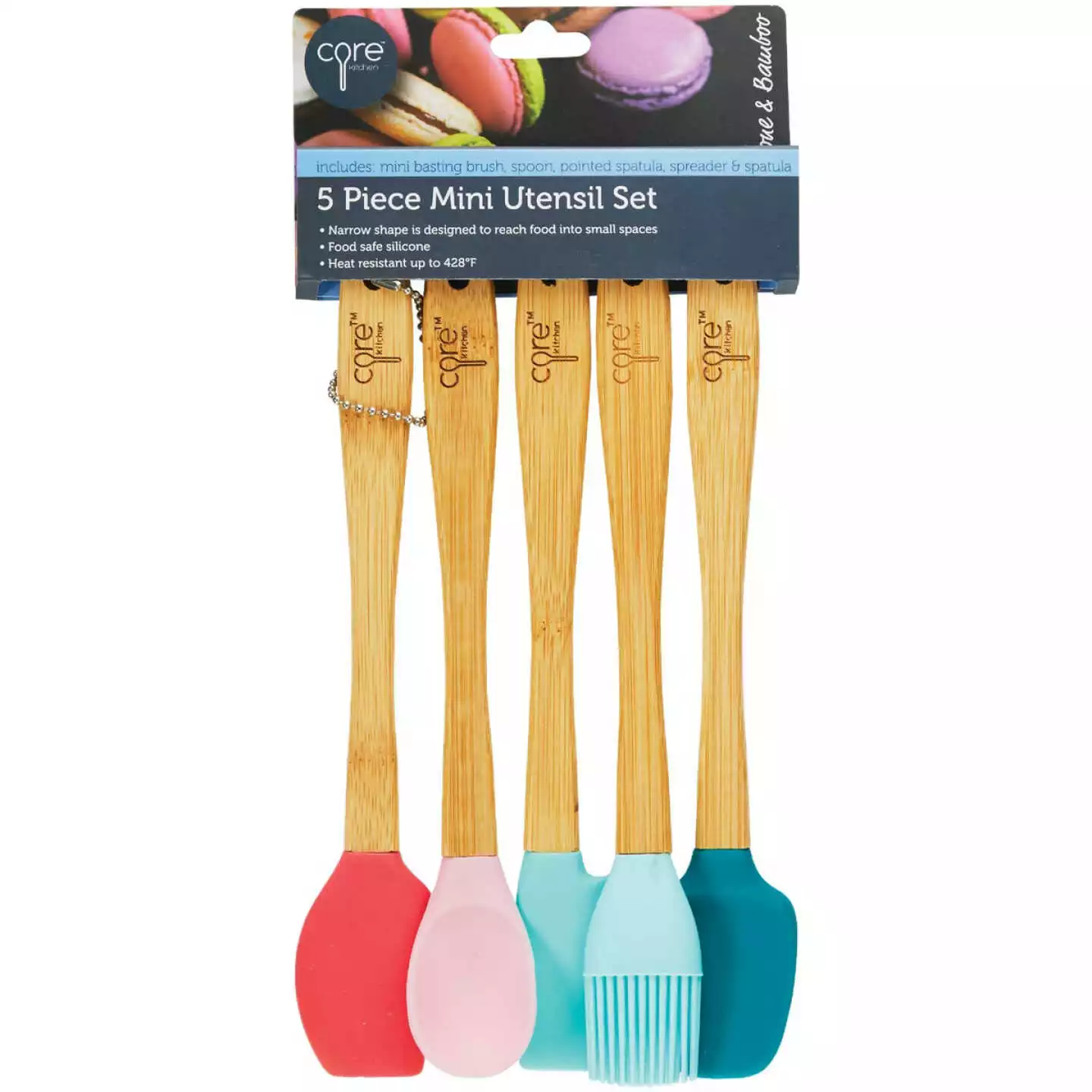 Core Kitchen Mini Cooking Utensil Set (5-Piece) - Image 2
