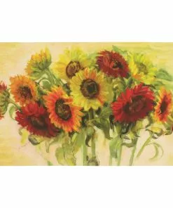 Mohawk Home Mohawk 18 In. X 30 In. Sunflower Kitchen Anti-Fatigue Mat