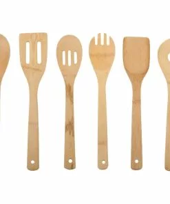 Core Kitchen Bamboo Cooking Utensil Set (6-Piece)