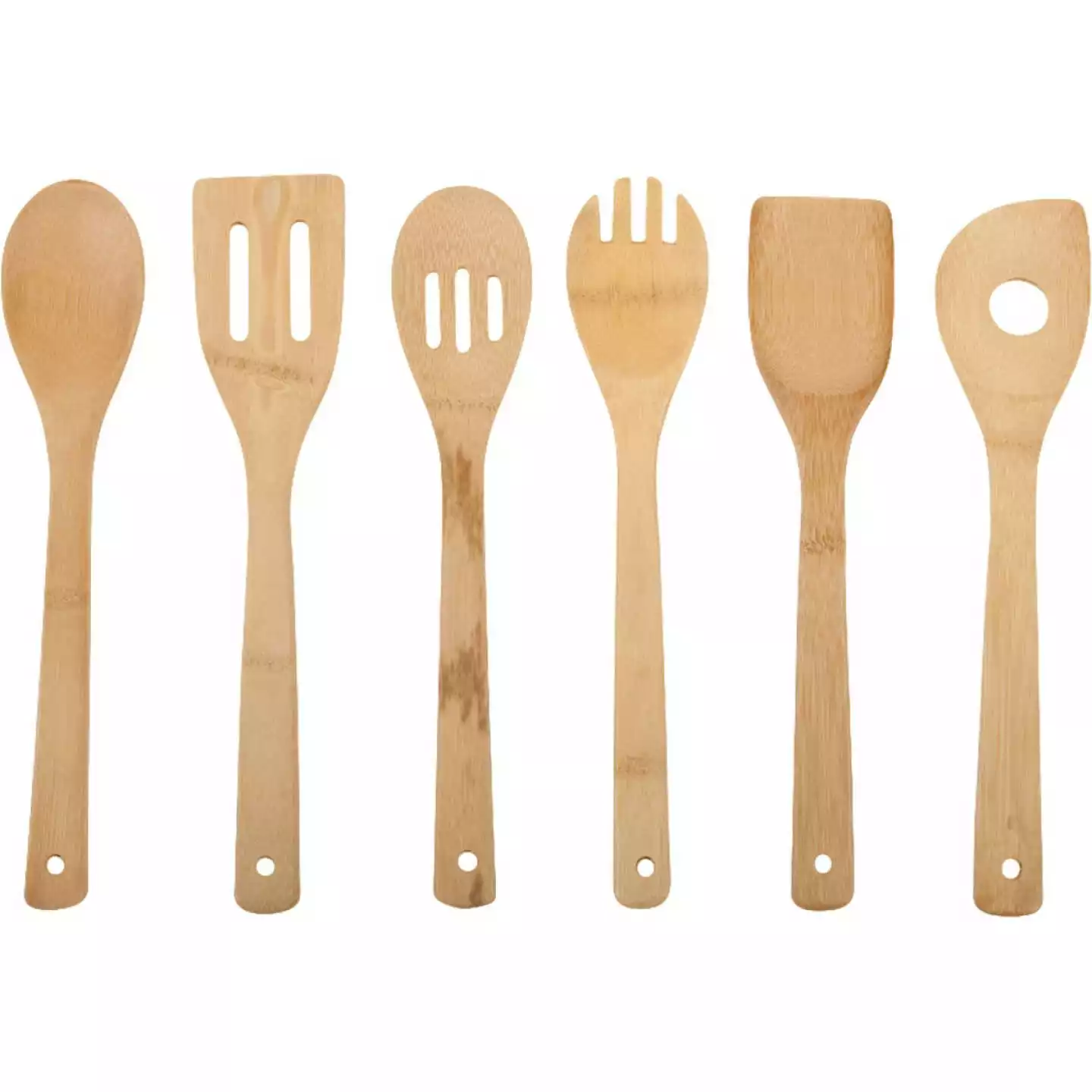 Core Kitchen Bamboo Cooking Utensil Set (6-Piece)