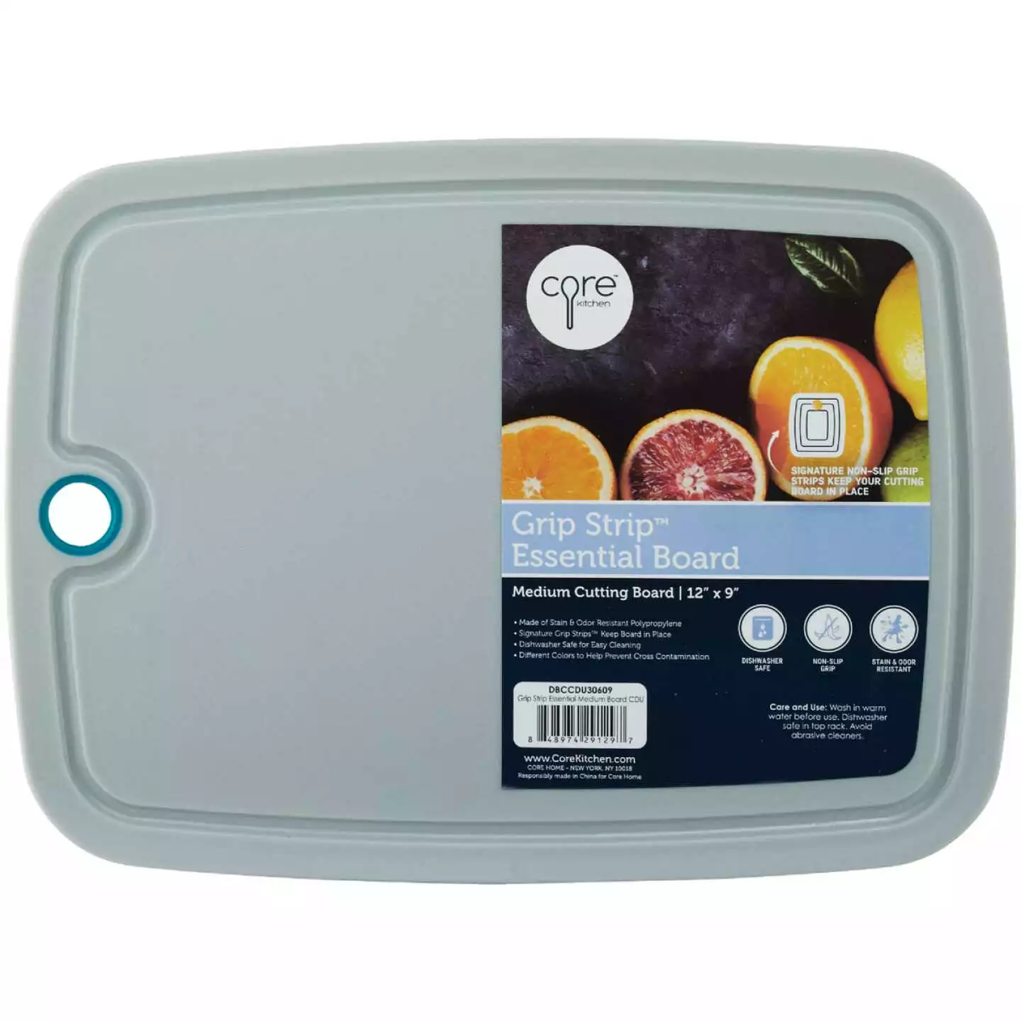 Core Kitchen Essential Grip Strip 9 In. X 12 In. Medium Cutting Board - Image 2