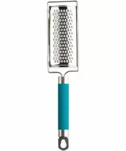 Core Kitchen Stainless Steel Grater In Lake Blue