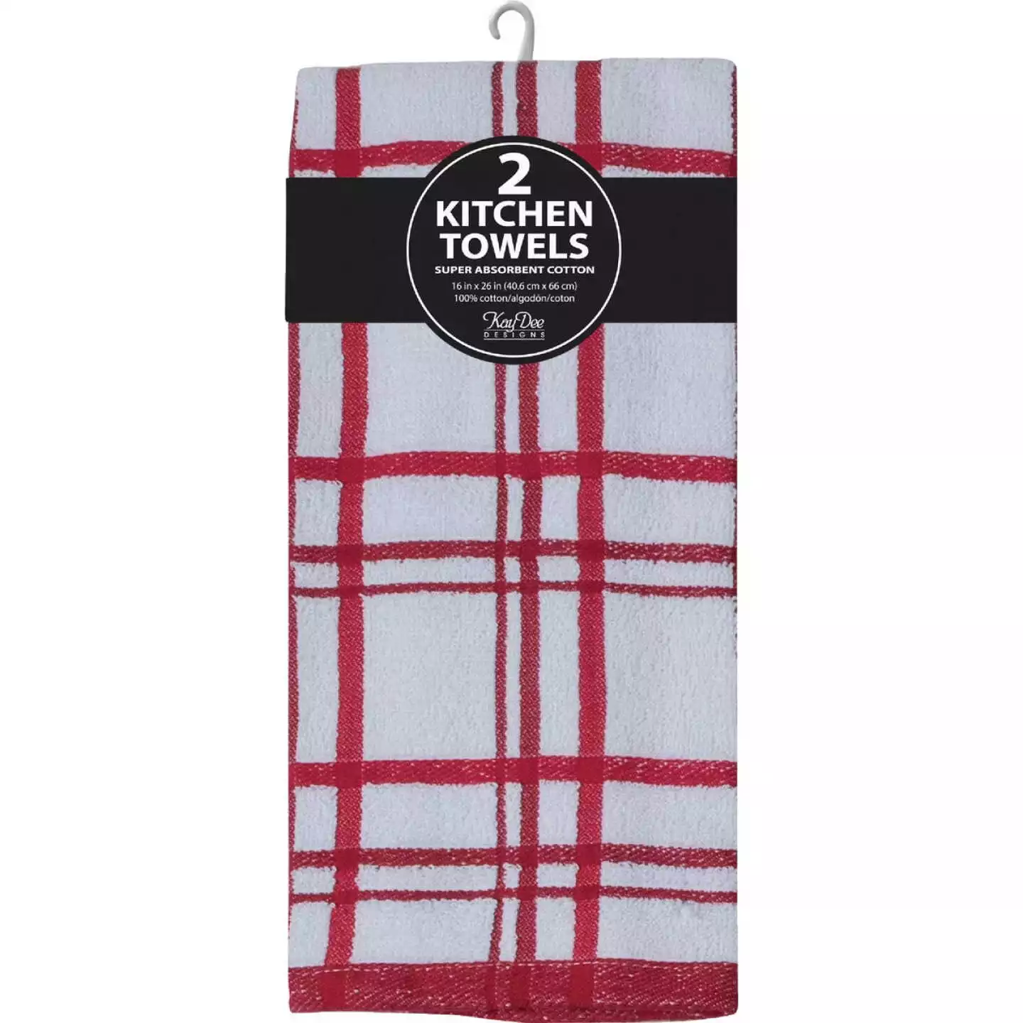 Kay Dee Designs Cinnabar Terry Kitchen Towel (2-Pack) - Image 2